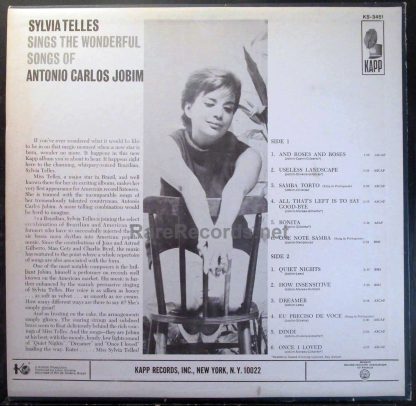 Sylvia Telles - Sings the Wonderful Songs of Antonio Carlos Jobim 1966 U.S. stereo LP