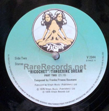 Tangerine Dream - Ricochet 1975 UK LP