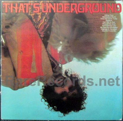 That's Underground German multicolor vinyl LP