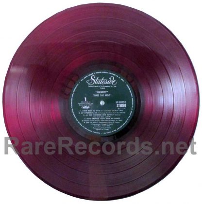 three dog night - harmony red vinyl japan LP