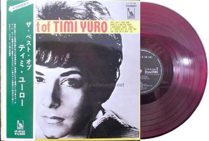 timi yuro- the best of timi yuro japan red vinyl lp
