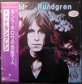 Todd Rundgren - The Hermit of Mink Hollow Japan promo lp
