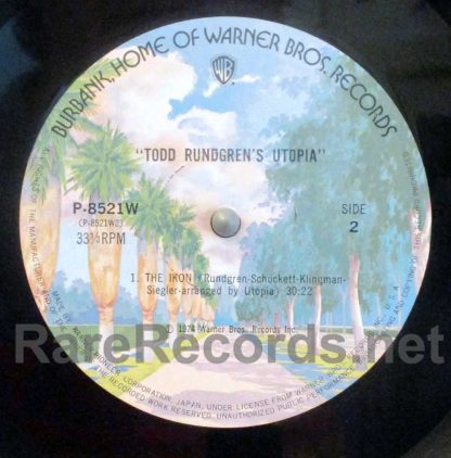 Todd Rundgren - Todd Rundgren's Utopia Japan LP