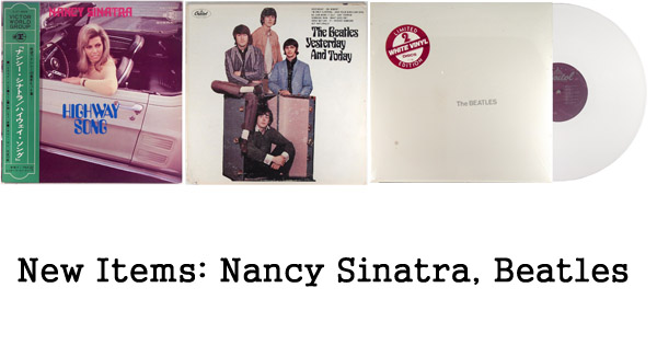 new items - nancy sinatra, beatles