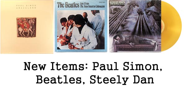 rare records, paul simon, beatles, steely dan