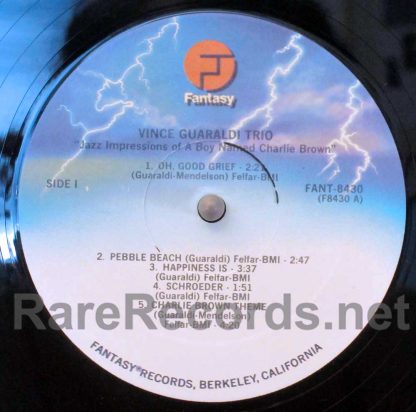 Vince Guaraldi – A Boy Named Charlie Brown 1981 U.S. LP