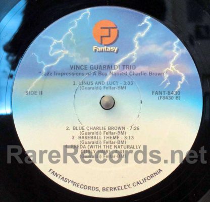 Vince Guaraldi – A Boy Named Charlie Brown 1981 U.S. LP