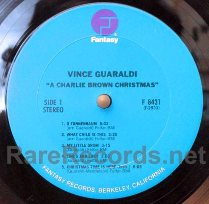 Vince Guaraldi – A Charlie Brown Christmas 1982 U.S. LP