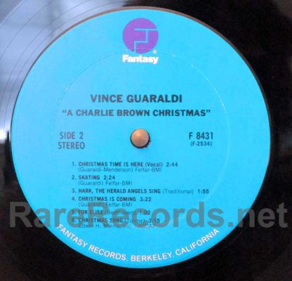 Vince Guaraldi – A Charlie Brown Christmas 1982 U.S. LP