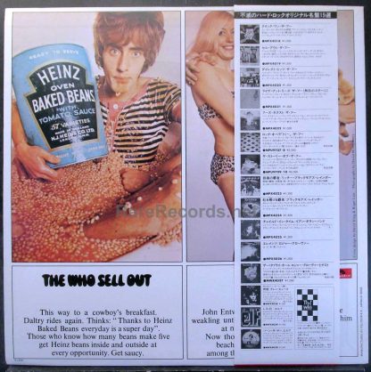 the who sell out japan lp