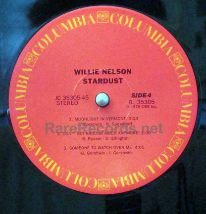 Willie Nelson - Stardust U.S. Classic Records 45 rpm lp