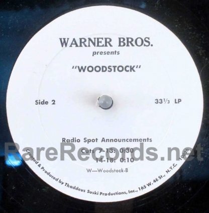 woodstock u.s. radio spots lp