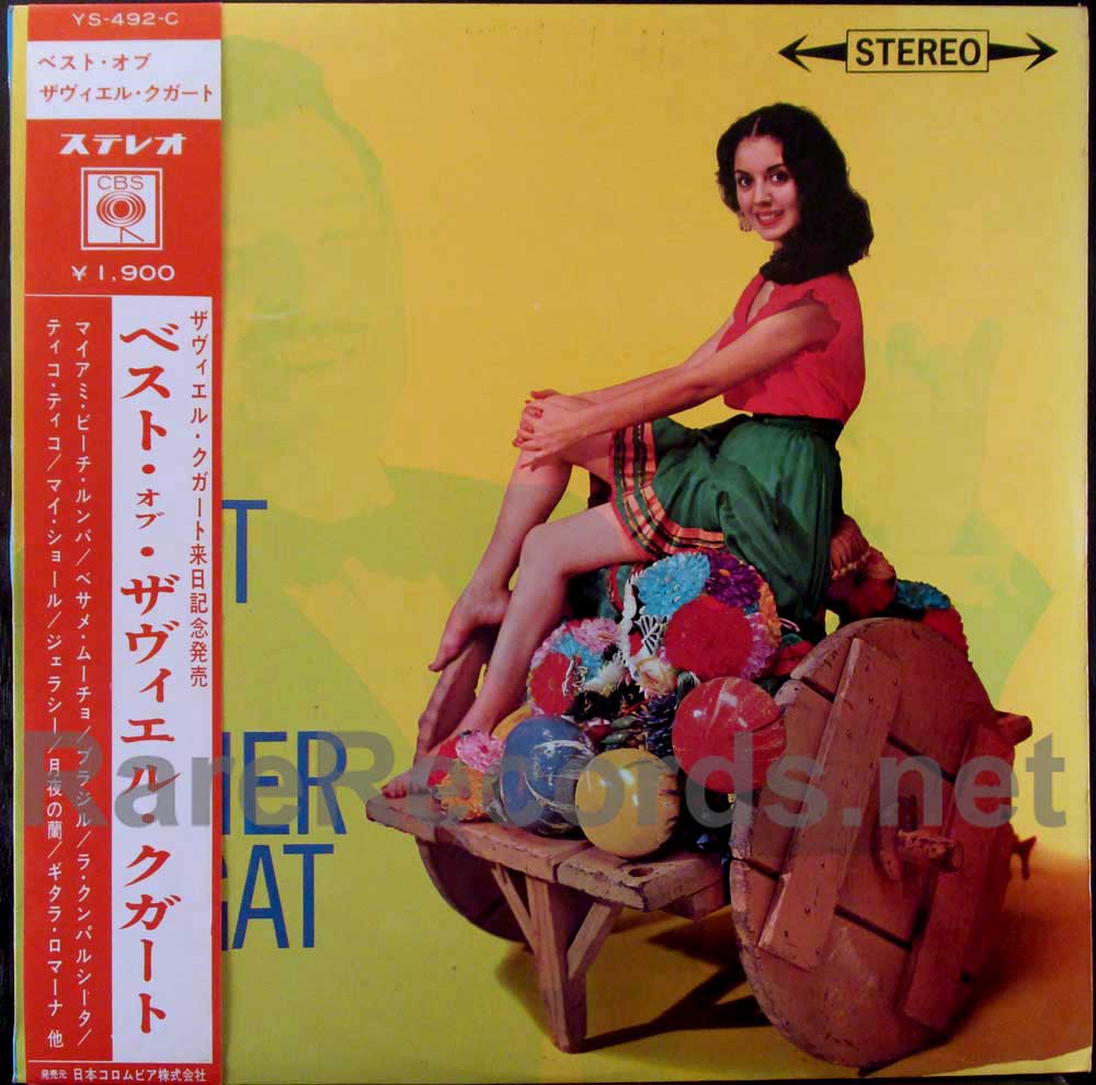 Xavier　Cugat　LP　1965　Cugat　Best　The　–　Xavier　with　of　Japan　obi