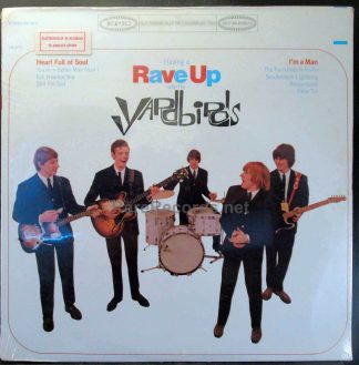 having a rave up with the yardbirds u.s. stereo lp