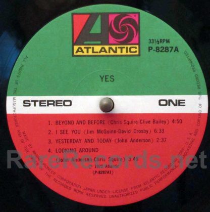 yes - yes japan lp