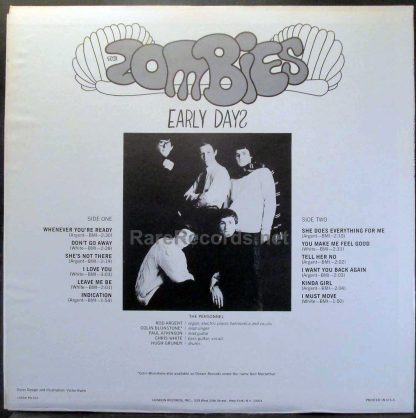 Zombies - Early Days 1969 U.S. LP