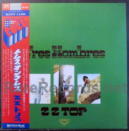 ZZ Top - Tres Hombres Japan LP